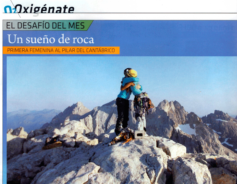 El desafío del mes, revista Oxígeno