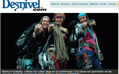 Conferencia «Las chicas son guerreras» Desnivel.com