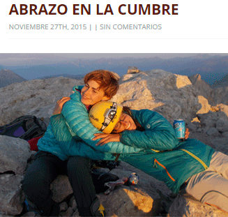 Chicas guerreras en el Pilar del Cántabrico