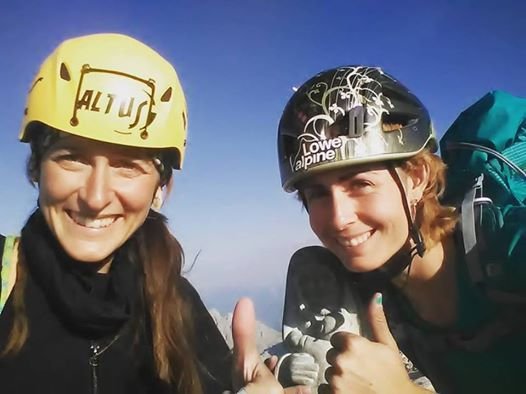 «Venga que lo más duro ya lo hemos pasado» Vía Mediterráneo. Picu Urriellu.